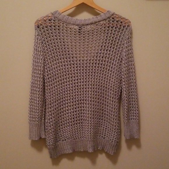 Silver/ grey Rue 21 knit sweater size xl - Picture 4 of 4